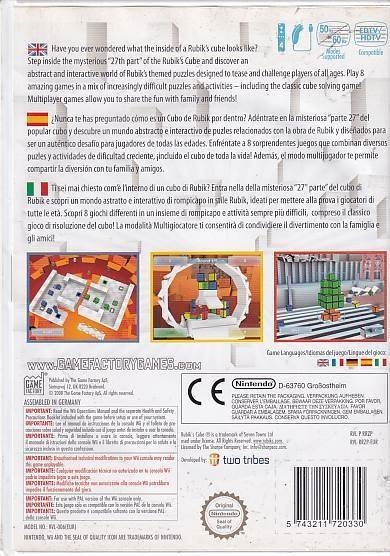 Rubiks Puzzle World - Nintendo Wii (B Grade) (Genbrug)